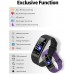 QOOGOT Fitness Tracker, Activity Tracker with Blood Oxygen SpO2 Heart Rate Sleep Monitor for Men Women,Waterproof Health Watch with HRV Pedometer Calorie Counter Compatible with Android iPhone QOOGOT Fitness Tracker, Activity Tracker with Blood Oxygen SpO2 Heart Rate Sleep Monitor for Men Women,Waterproof Health Watch with HRV Pedometer Calorie Counter Compatible with Android iPhone